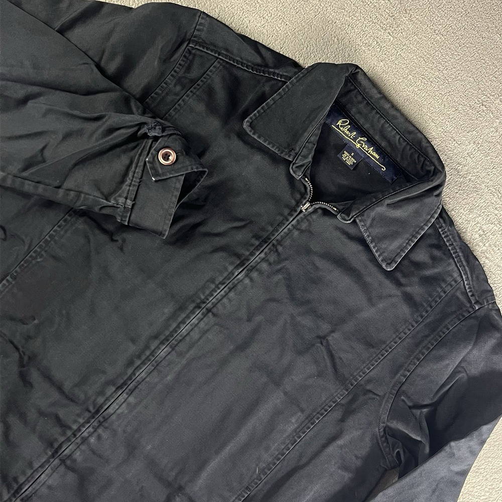 Robert Graham Jacket Men's Small Full Zip Black